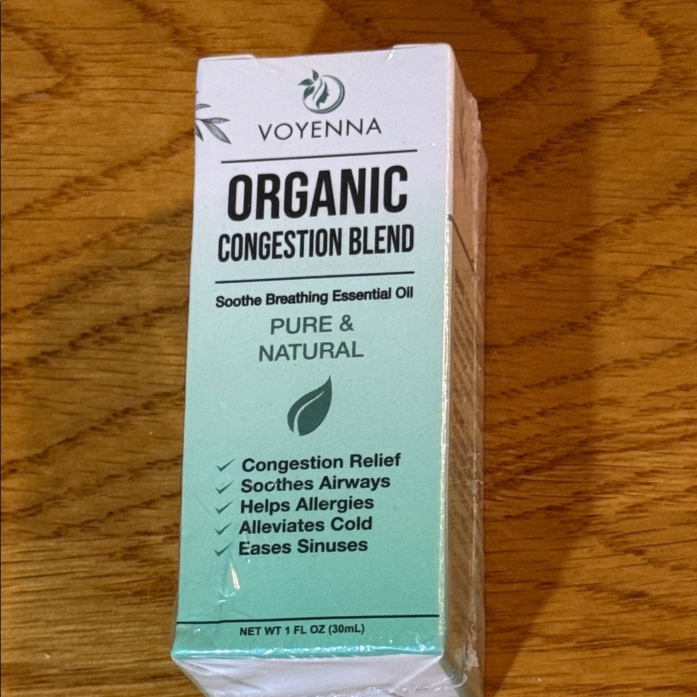 Voyenna Organic Congestion Blend Essential Oil